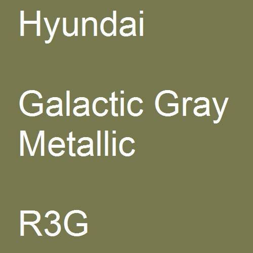 Hyundai, Galactic Gray Metallic, R3G.